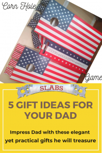 Best Gifts for Dad, corn hole toss game gift ideas useful and unique gifts for birthday, cool gifts for the dad who has everything, doesn't want anything, Fathers Day presents.