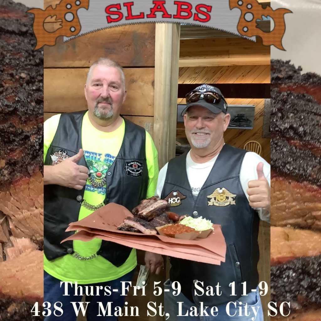 Slabs lake city Event Harley road trip bbq 